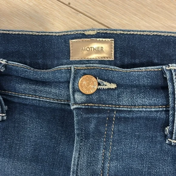 MOTHER The Hustler Ankle Fray in Home Movies wash. Size 30. - Picture 3 of 6